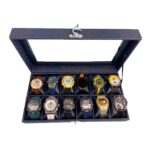 Organizador Ref. 1202A azul para 12 relojes - Image 2