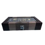 Organizador Ref. 1204 negro gris para 12 relojes - Image 2