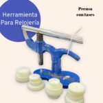 Prensa Tapar Relojes Presión Herramienta 10 Discos Ref. YD-108