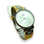 Reloj Q&Q Para Hombre Bicolor Con Guias