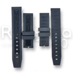 Correa Compatible Con Reloj Tag Hever En Silicona Negro #22