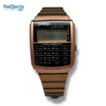Reloj Casio Calculadora Unisex Cobrizo CA-506C | Retro, Funcionalidad y Estilo