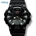 Reloj Casio Unisex Negro Plateado HDC‑700‑1AV | Aventura, Funcionalidad, Energía - Image 8
