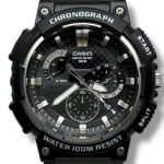 Reloj Casio MCW-200H Masculino Negro Cronógrafo | Resistencia, Estilo y Precisión