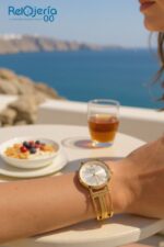 Relojes Q&Q Esqueleto en Pareja Dorado | Elegancia, Estilo y Conexión - Image 5