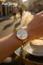 Relojes Q&Q Esqueleto en Pareja Dorado | Elegancia, Estilo y Conexión - Image 6