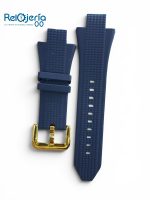 Correa Compatible con Reloj Invicta Aviator 39265 | Pulso de Silicona Azul
