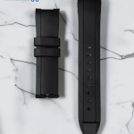 Correa Compatible con Reloj Festina 22mm Terminal Curvo | Pulso de Silicona Negro