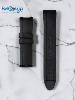 Correa Compatible con Reloj Festina 22mm Terminal Curvo | Pulso de Silicona Negro