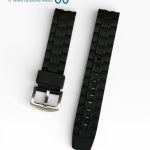 Correa Compatible con Reloj Casio Edifice EF-550 | Pulso de Plástico / Resina Negro
