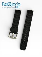 Correa Compatible con Reloj Casio Edifice EF-550 | Pulso de Plástico / Resina Negro