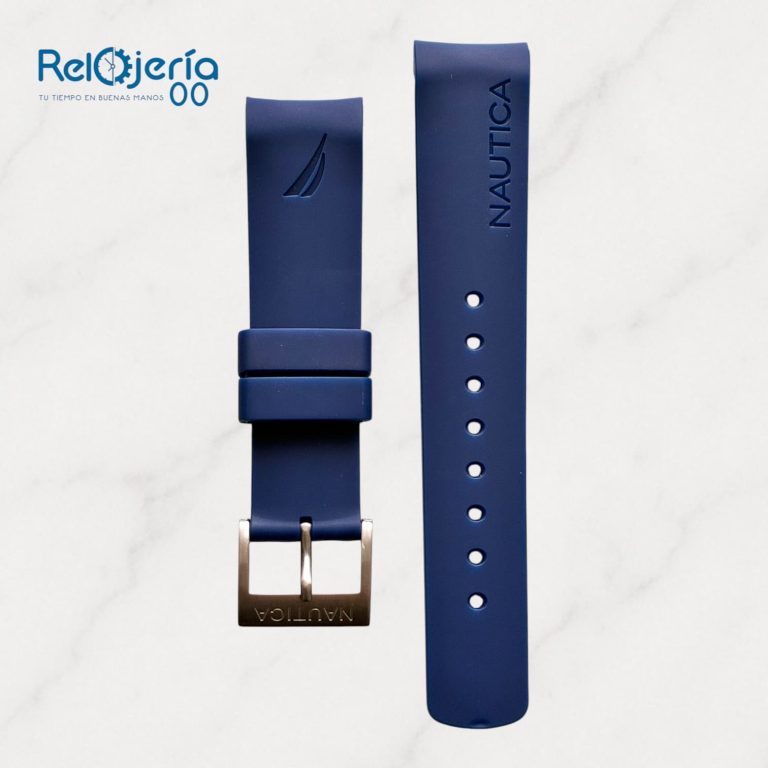 Correa para reloj Nautica velero azul_Relojeria00