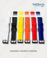 Correa Compatible con Reloj Náutica Velero 22mm (PVC) - (Varios Colores) - Image 2